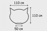 Небесный Фонарик "Котенок"
