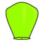 Небесный Фонарик "Бриллиант малый" Lime Green