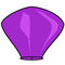 Небесный Фонарик "Пирамида" Purple