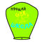 Небесный Фонарик "Прощай школа" Lime Green