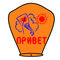 Небесный Фонарик "Привет" Orange