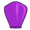 Небесный Фонарик "Бриллиант малый" Purple