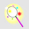 небесный фонарик Шар с подсветкой "Magic Stick 3" (50 шт.) Согласно макету